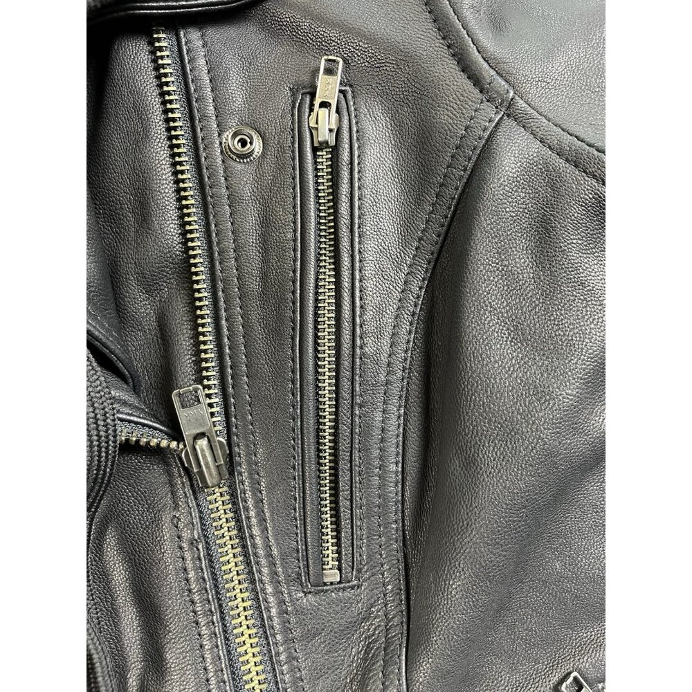 Milwaukee Leather MLL2575 Women's XS Black Leather Vented Motorcycle Jacket - Picture 7 of 16